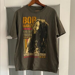 Bob Marley Uprising World Tour T-Shirt Large